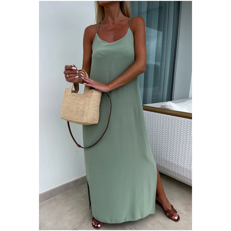 Phoebe Backless Bohemian Beach Dress