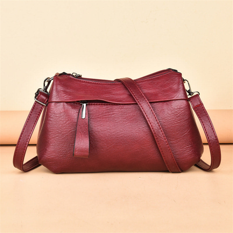 Joanna Chic Leather Crossbody Bag