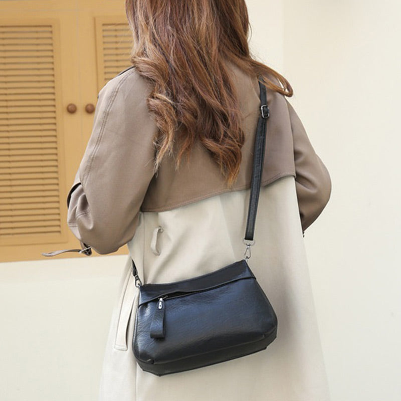 Joanna Chic Leather Crossbody Bag