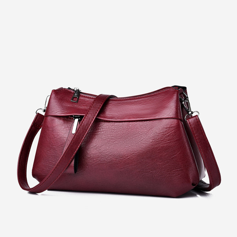 Joanna Chic Leather Crossbody Bag
