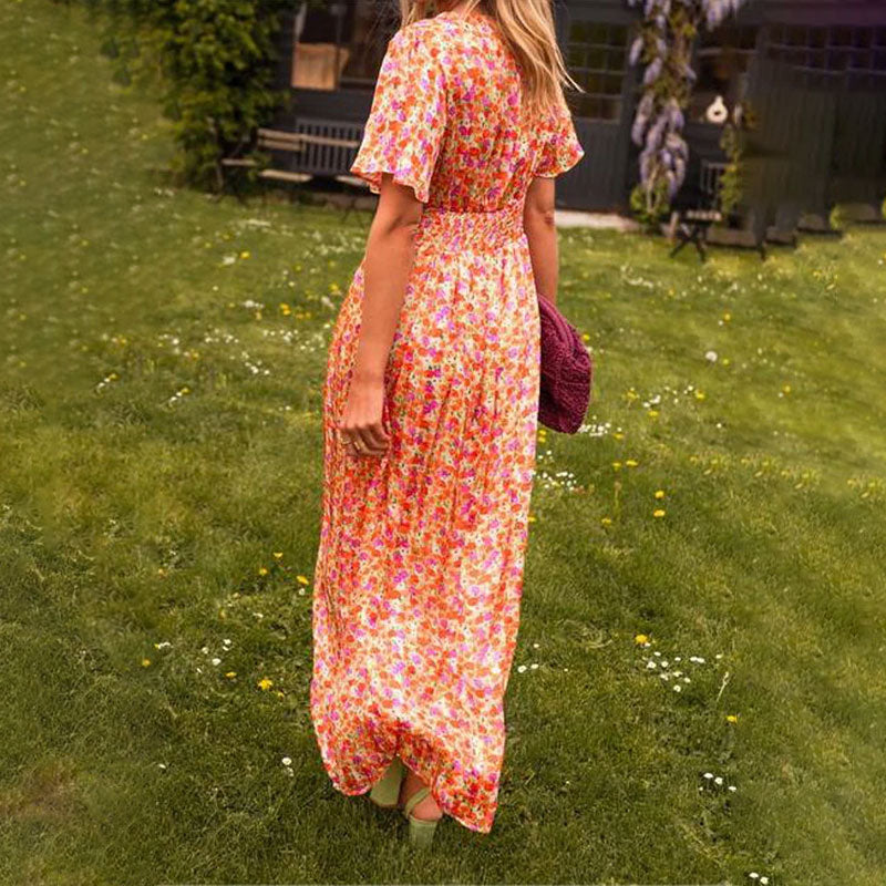 Jessie Vintage Flower Dress