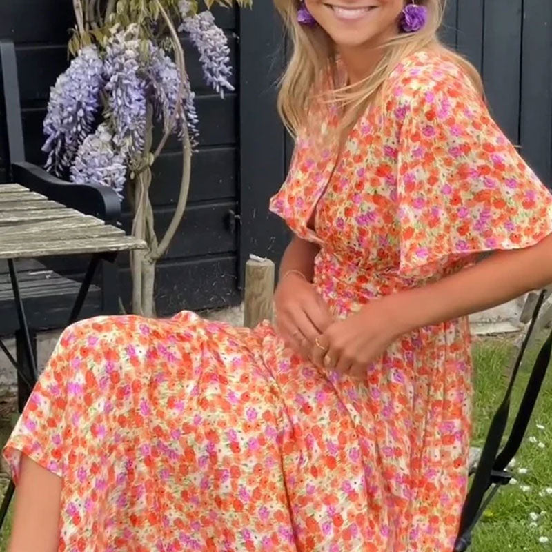 Jessie Vintage Flower Dress