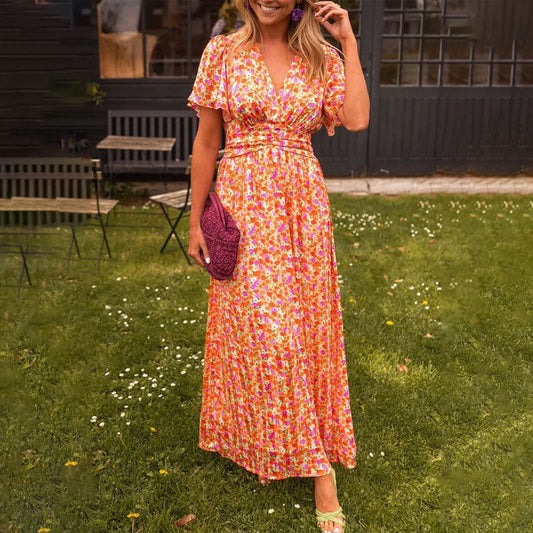 Jessie Vintage Flower Dress
