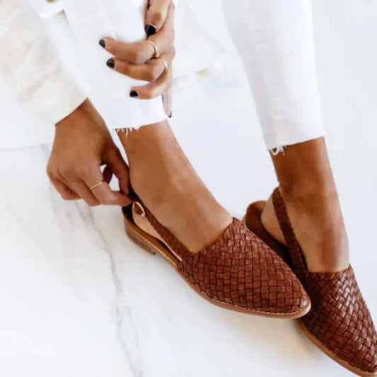 Luna Artisan Crafted Flat Sandals
