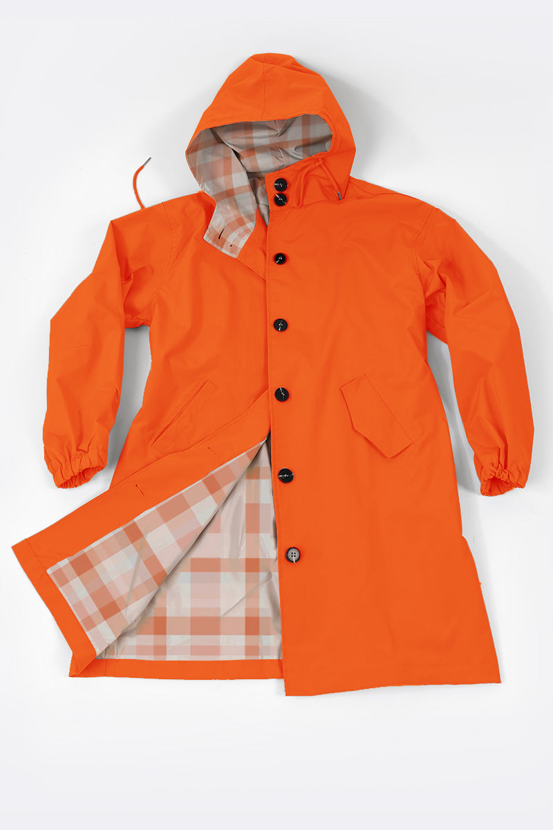 Rachel Water-Resistant Oversized Hooded Windbreaker