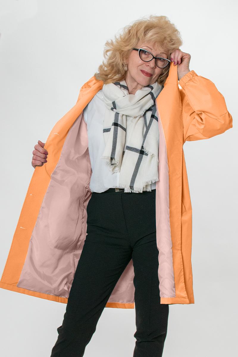 Rachel Water-Resistant Oversized Hooded Windbreaker