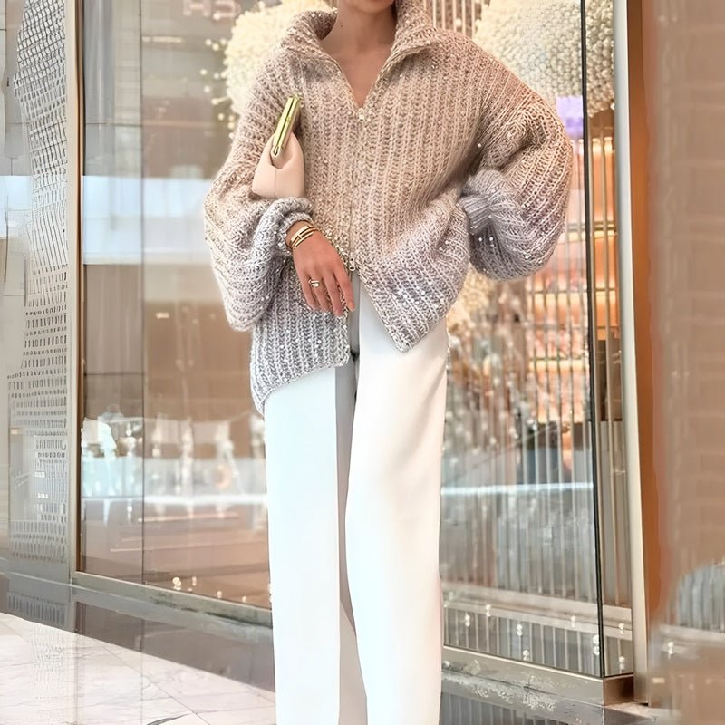 Lilly Glittering Silk Cardigan
