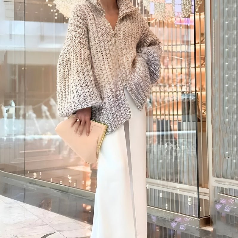 Lilly Glittering Silk Cardigan